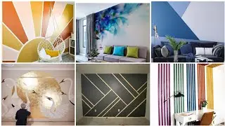 100+Top Wall paint design(part 2)Wall paint colour combination l Geometrical wall paint design ideas