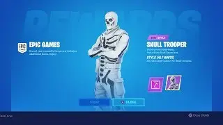 THE NEW white SKULL TROOPER & how to get New Style (Skull Trooper 2019)