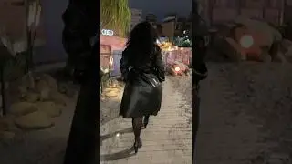 Gorgeous Irresistible Fashion Styles for ladies | Stunning black coat commentary #fashion #model