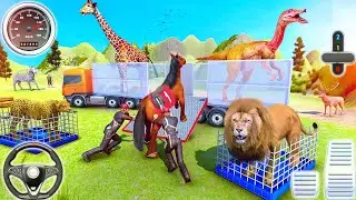 Farm Animals Transport Truck Game / farm Animal Truck Transport Simulator - Android Gameplay #1