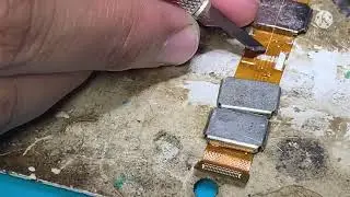MENYAMBUNG FLEXIBLE LCD YANG PUTUS OPPO A3s