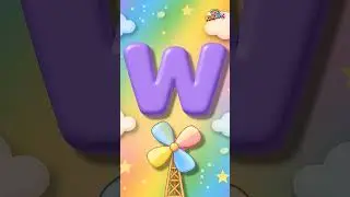 W for Windmill 🌬️ | ABC Phonics for Kids #shorts
