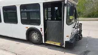GovDeals: 1995 New Flyer D40LF 39 Passenger Transit Bus