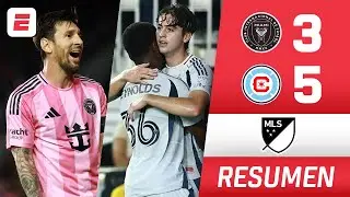 INTER MIAMI de MESSI SUFRI&Oacute; y CAY&Oacute; por 5-3 vs CHICAGO FIRE, a pesar del DOBLETE de LUIS SU&Aacute;REZ | MLS