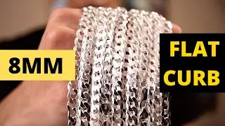 Обзор цепи с плоским бордюром 8 мм