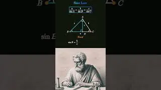 The Sine Law states that in any triangle, #maths