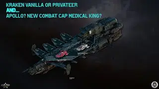 Drake Kraken with RSI Apollo Medical Combat Cap King? Star Citizen