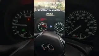 2021 Q50 straight pipe (sounds aggressive)🔊💥 #q50 #q50s #q50redsport #car #startup #sound