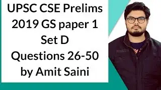UPSC 2019 Prelims question paper answer key & analysis Set 2 by Study IQ