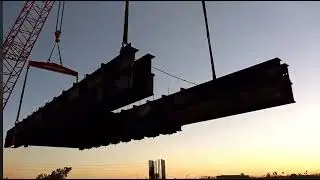 (False work) bridge construction
