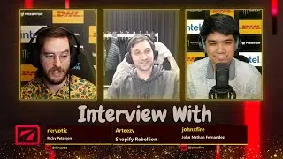 Shopify Rebellion Arteezy (SR.RTZ) Interview - After Match Against Execration - DreamLeague #dota2