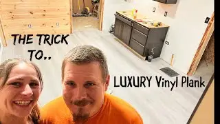 Install LVT Floor | Luxury Vinyl Plank Trick | DIY Kitchen Flooring Remodel @ Graham Paws Farm 