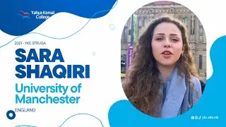 A message from our alumni family - Sara Shaqiri - 2021