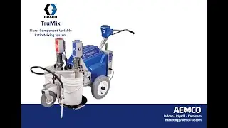 TruMix XT - Plural Component Variable Ratio Mixing System - GRACO AUTHORIZED DISTRIBUTOR  #aemco