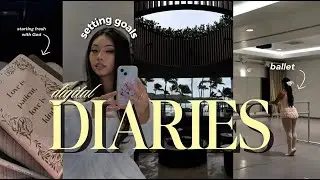 NEW YEAR RESET | starting fresh with God, setting goals, healthy habits, & ballet