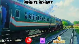 SIMANTA Express | This is one of the most longest Train in BD🚆🇧🇩😱 #trainvideo #railway #bdtrain #yt