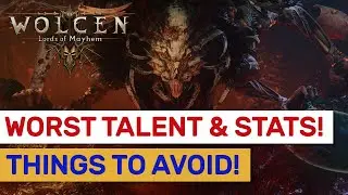 Wolcen - Worst Talents & Stats! Must Know Things To Avoid!