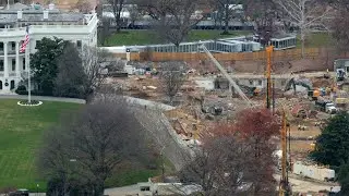 UPDATE! White House Construction keeps going! 