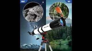 Telescope, Telescope for Adults High Powered Professional, 90mm Aperture 800mm Refractor