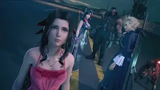 Cloud Black Dress Tifa Sporty And Aerith Middle Class VS Sephiroth Final Fantasy VII Remake Mod