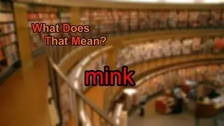 What does mink mean?