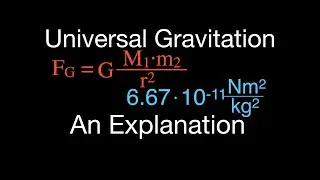 Gravitation (1 of 17) Newton's Law of Universal Gravitation, An Explanation with Examples