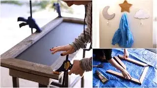 DIY Chalkboard & Frame + Baby Room Decor