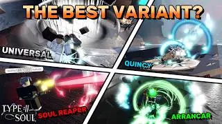 What's The Best Variant? (ALL GHOSTWALK VARIANT SHOWCASE) | Type Soul