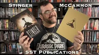 Распаковка книги Stinger Traycased Limited Edition SST Publications. Ужасы Роберта Маккаммона.