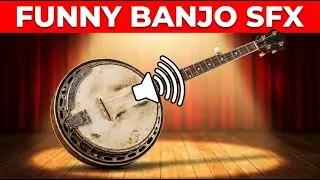 🎛️ Soundeffects - Banjo Comedy Opener Stinger Intro SFX Short Clips