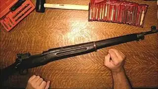 U S  Model 1917 Disassembly Rust Check and Assembly