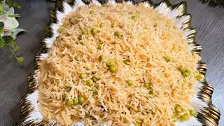easy matar pulao recipe|| green peas and rice recipe|| 