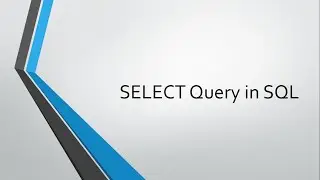 SELECT Query Part 1  | SQL | Oracle Database | Tamil | Brace Coder