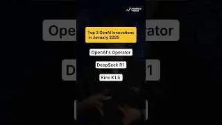 Top 3 GenAI Innovations in January 2025 #deepseek #openai #kimi