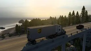 A Quiet Morning Delivery to Coos Bay