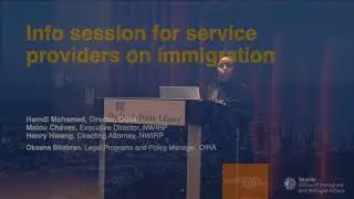 OIRA and Northwest Immigrants Rights Project Training for Service Providers