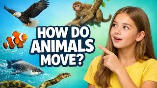 🐾 How Do Animals Move? | Science for Primary School Kids