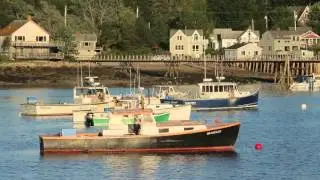 Bernard - Bass Harbor, Maine at sunset