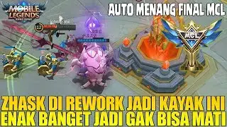 ZHASK SETELAH DI REWORK JADI SUPER OP !!! BISA AUTO WIN STREAK NIH! MOBILE LEGENDS