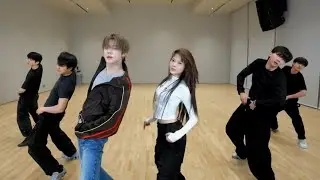 YEONJUN (TXT) + HONG EUNCHAE (LE SSERAFIM) &ndash; &lsquo;Talk to You&rsquo; Dance Practice Mirrored 