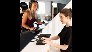 KLIM Chroma Clavier Gamer AZERTY FR + Durable, Ergonomique, Discret, Waterproof, Touches