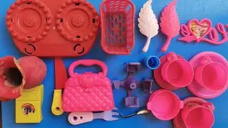 Satisfying asmr with unboxing miniature kitchen set 