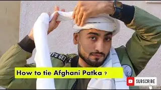 Afghani Amamah | How to tie Afghani Amamah in White | Amaan Ullah