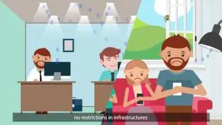 Internet Access Over Visible Light Communications