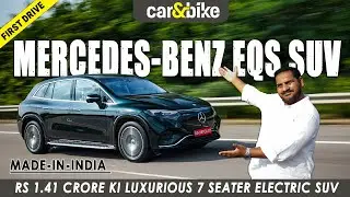 Mercedes-Benz EQS SUV | Aisi 7 Seater Electric Luxury SUV Aur Koi Nahi | 809kms ka Range?