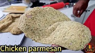 Chicken parmesan done to perfection. Taste of klass took over your kitchen [ episode 1]