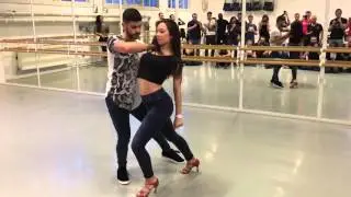 Luis and Andrea Bachata Sensual at Onda Latina Festival 2015 - 2