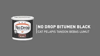 Video Tutorial No Drop Bitumen Black