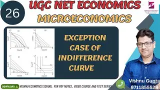 #26| Exception case of indifference curve  perfect substitutes  , complementary good ,