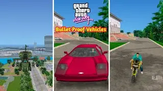 GTA Vice City Bulletproof Vehicles Cheat Code ( Solid Granet Car,Bike,Heli) Faizan Gaming